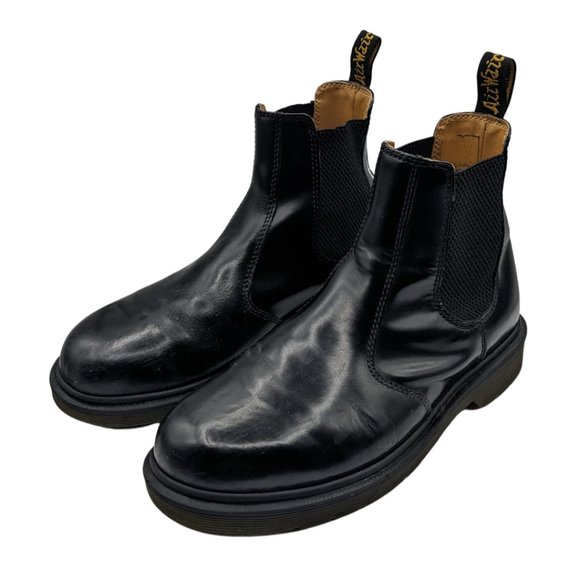 Dr. Martens Women's 2976 Chelsea Boot |Womens Boots| Black Nappa Leather Size 6M - Picture 4 of 6